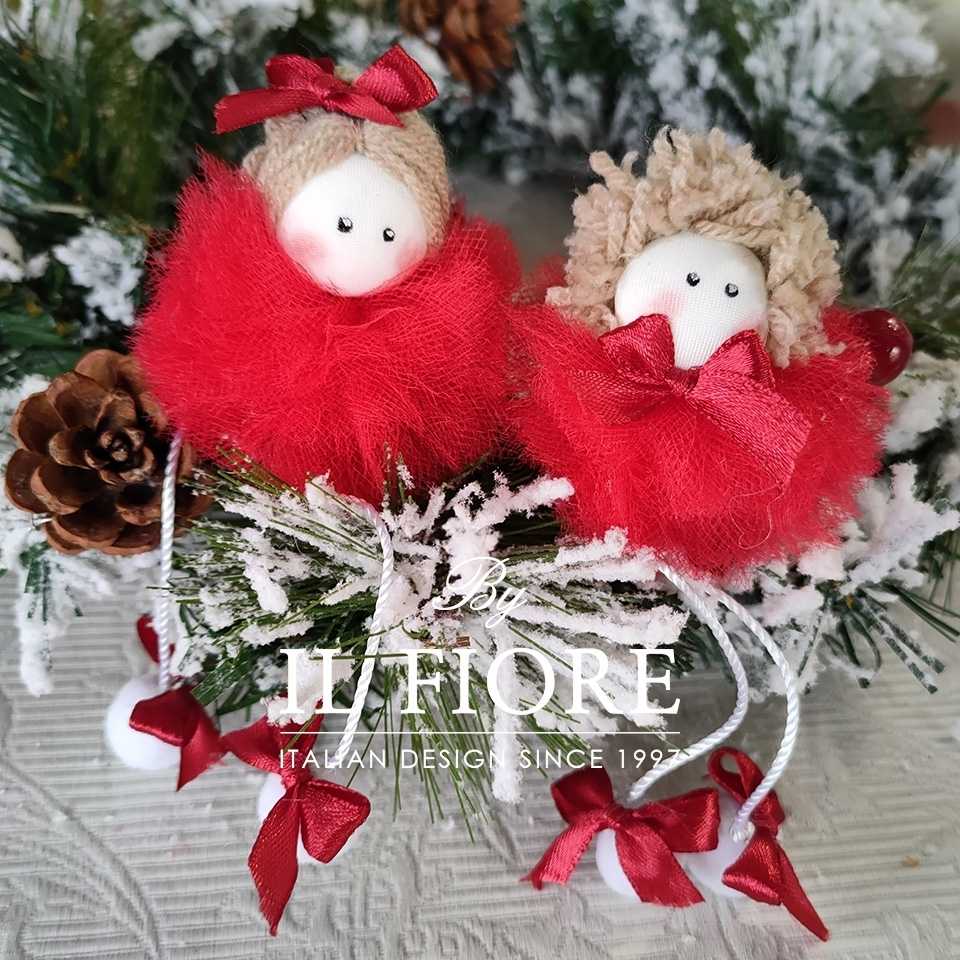 Bambola di Natale decorazione albero di Natale Decorazioni Natalizie