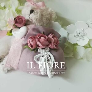 Bomboniere Comunione Bimba con scarpette Danza e Fiori