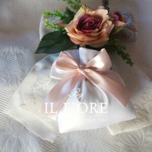 Sacchetto portaconfetti in raso