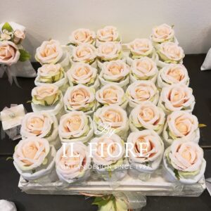 Bomboniere  Cresima  sacchetti portaconfetti con fiori