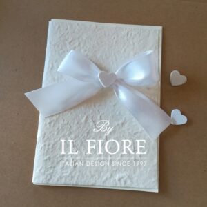 Partecipazioni Matrimonio con carta di riso