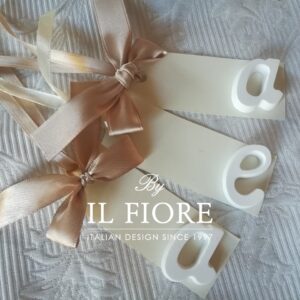 Segnaposti Comunione e matrimonio personalizzabili con letterte