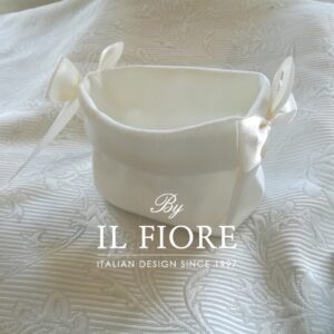 Bomboniere sacchetto per confettata con fiocchi di raso