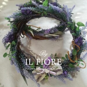 Ghirlanda con lavanda