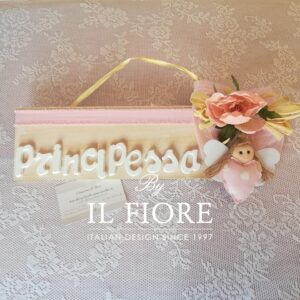 Fiocco nascita Personalizzabile con nome o fuoriporta cameretta
