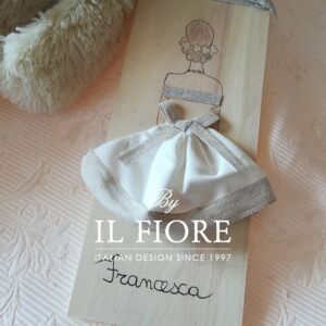 Fuoriporta per cameretta quadretto targhette con nome