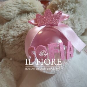 Palline albero di Natale personalizzata con nome