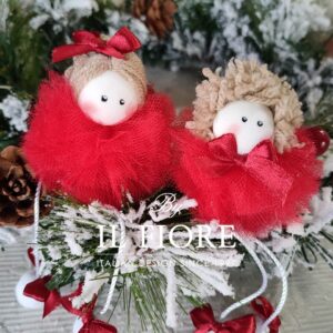 Bambola di Natale decorazione albero di Natale