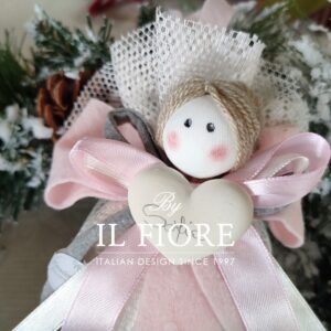 Pallina di Natale personalizzabile con nome per bimba e bimbo