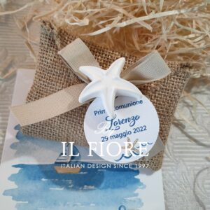 Bomboniere gessetti marini per matrimonio e Comunioni