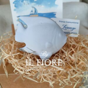Bomboniere Comunione pescolino in gesso profumatissimo