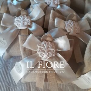 Sacchetti Portaconfetti Bomboniere Nozze oro e Argento