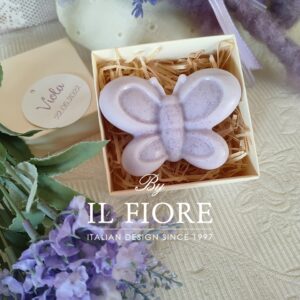 Bomboniera candele farfalle per Comunione e Cresima