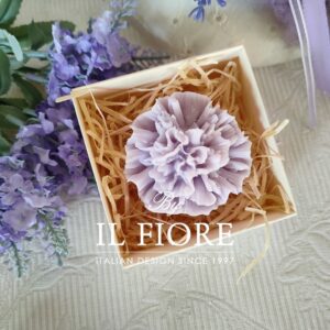 Bomboniera Matrimonio candela fiore