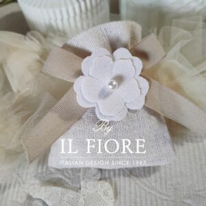 Bomboniere Comunione Matrimonio sacchetto fiore
