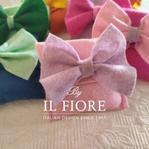 Bomboniere Battesimo sacchetti portaconfetti con fiocco