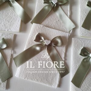 Partecipazioni Matrimonio con carta di riso