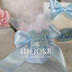 Bomboniere Battesimo CANDELA per bimbo e bimba