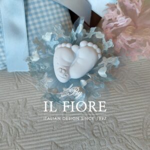 Bomboniere Battesimo Ciuffetto con gessetti Profumati