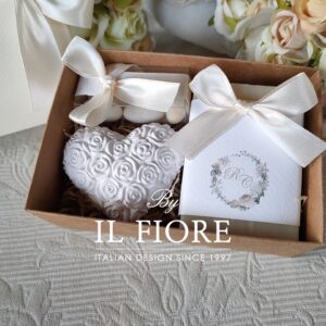 Bomboniere matrimonio saponetta con cuore