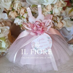 Bomboniere Comunione e Cresima Vestito in Tulle
