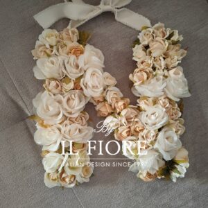 FUORIPORTA LETTERE con fiori - fuoriporta