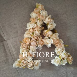 Lettere FUORIPORTA con fiori - fuoriporta