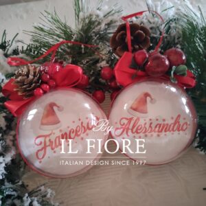 Palline di Natale personalizzate con nome