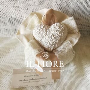 Bomboniera Shabby Chic tonda Monique