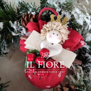 Palline di Natale personalizzabile con nome per bimba e bimbo