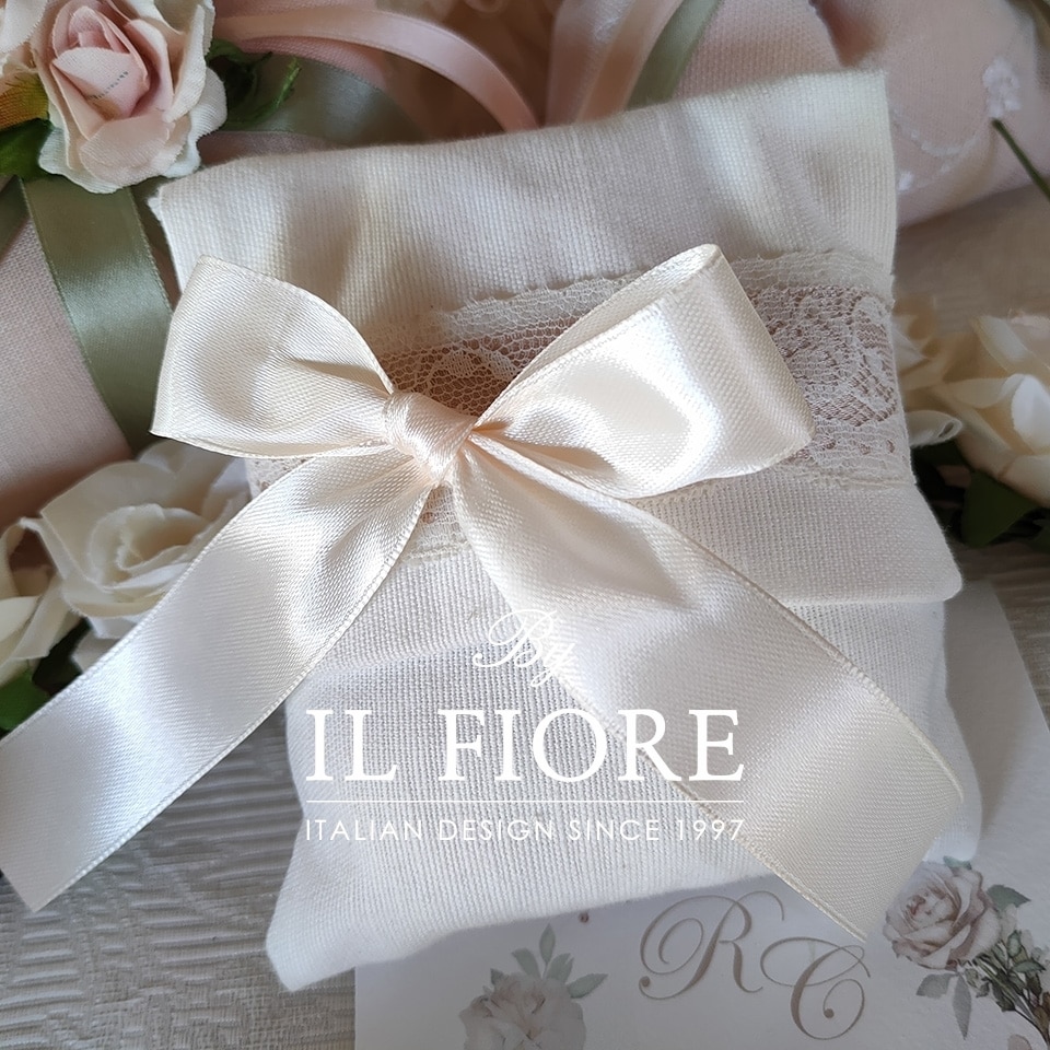 Sacchetti Bomboniere In Lino E Cotone - Confezione Da 25 Con Gessetti E Nastro - Foto 11