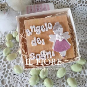 Bomboniere Comunione bimba con angelo dei sogni