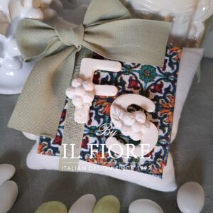 Bomboniera matrimonio personalizzabile con iniziali