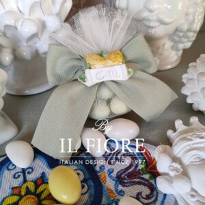 Bomboniere matrimonio ciuffetto con limoni