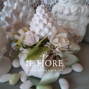 Bomboniere Matrimonio bon bon con pigna siciliana