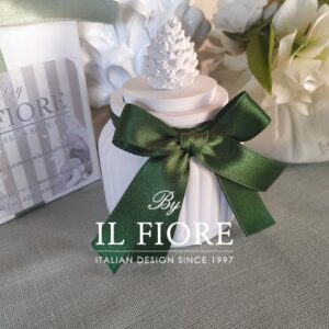 Bomboniere matrimonio portagioie con candela