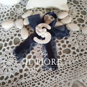 Segnaposto Comunione personalizzata con iniziale