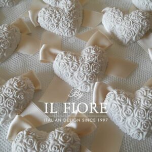 Segnaposti Matrimonio Comunione con Cuore lavorato