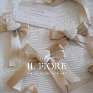 Segnaposti Matrimonio Comunione con  Cuore in pizzo