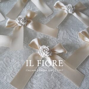 Segnaposto Fiore Rosa