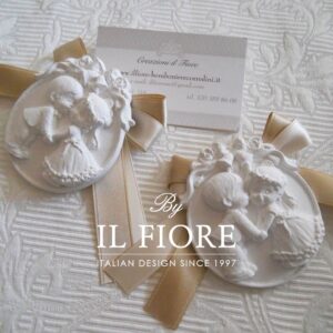 Segnaposto Medaglioni Sposi