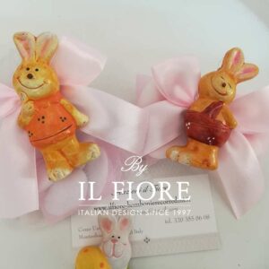 Ciuffetti Nascita Calamite con Coniglietti € 2,60