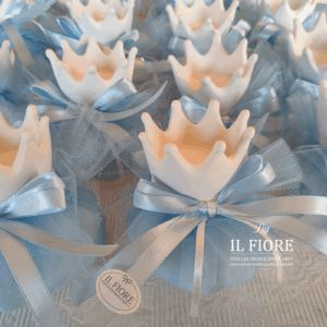 Bomboniera Battesimo Corona Piccolo Principe