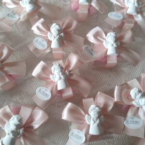 Bomboniere Battesimo angelo scatola portaconfetti