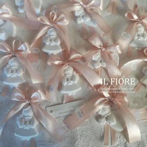 Segnaposti Battesimo angioletto