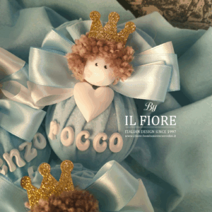 Palline di Natale con principessa principino personalizzata con nome