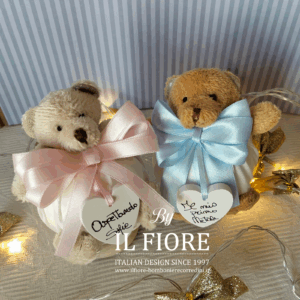 Palline IL MIO PRIMO NATALE o NOME O ASPETTANDO TE...con coniglietti BIMBO/BIMBA