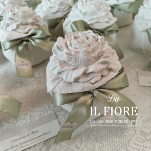 Bomboniere Matrimonio profumatore con peonia