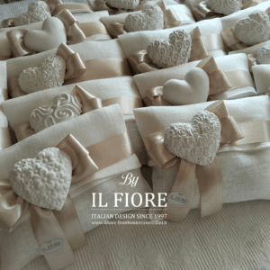 Bomboniera Matrimonio Sacchetto con Cuore