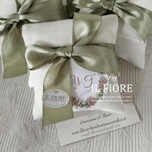 Bomboniera anniversario 25 anni di Matrimonio sacchetto personalizzabile